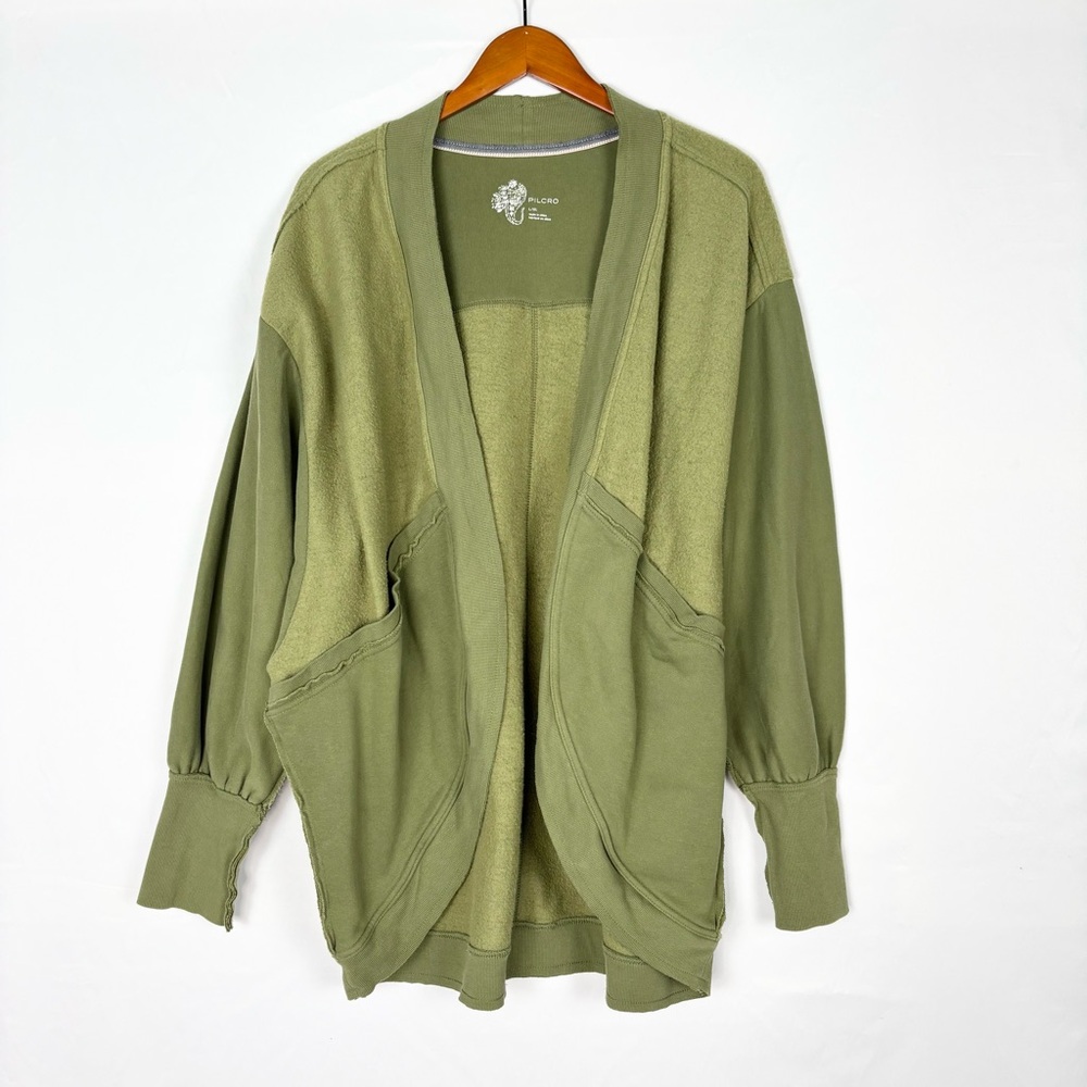 Anthropologie Pilcro Womens‎ Aubrey Fleece Oversized Cardigan Size L/XL